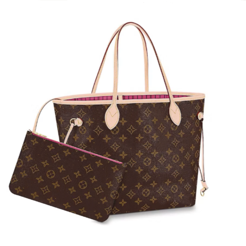 Designer bag neverfullmm tote bag luxury shoulder bags classic totes leather handbag gm women sac large capacity composite shopping tote bags high q