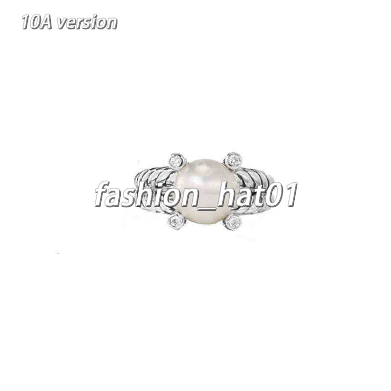 2025 AAA Davidity Yurnam Ring Twisted Women Braided Designer Men Fashion Jewelry For Cross Classic Copper david Ring Wire Vintage X Engagement Anniv