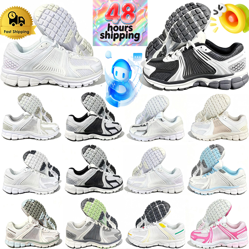 Designer man Running Shoes v5 Silver Grey Cushioned EVA Midsole Rubber Block Outsole Lace Up Athletic Sneakers For Walking Jogging Street Fashion