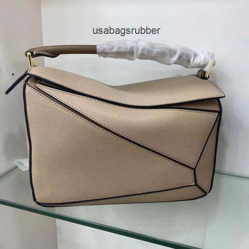 Geometric Panel Geometric Bag Patchwork Layer Leather Classic Handbag Shoulder Crossbody Bag Large and Small Mini
