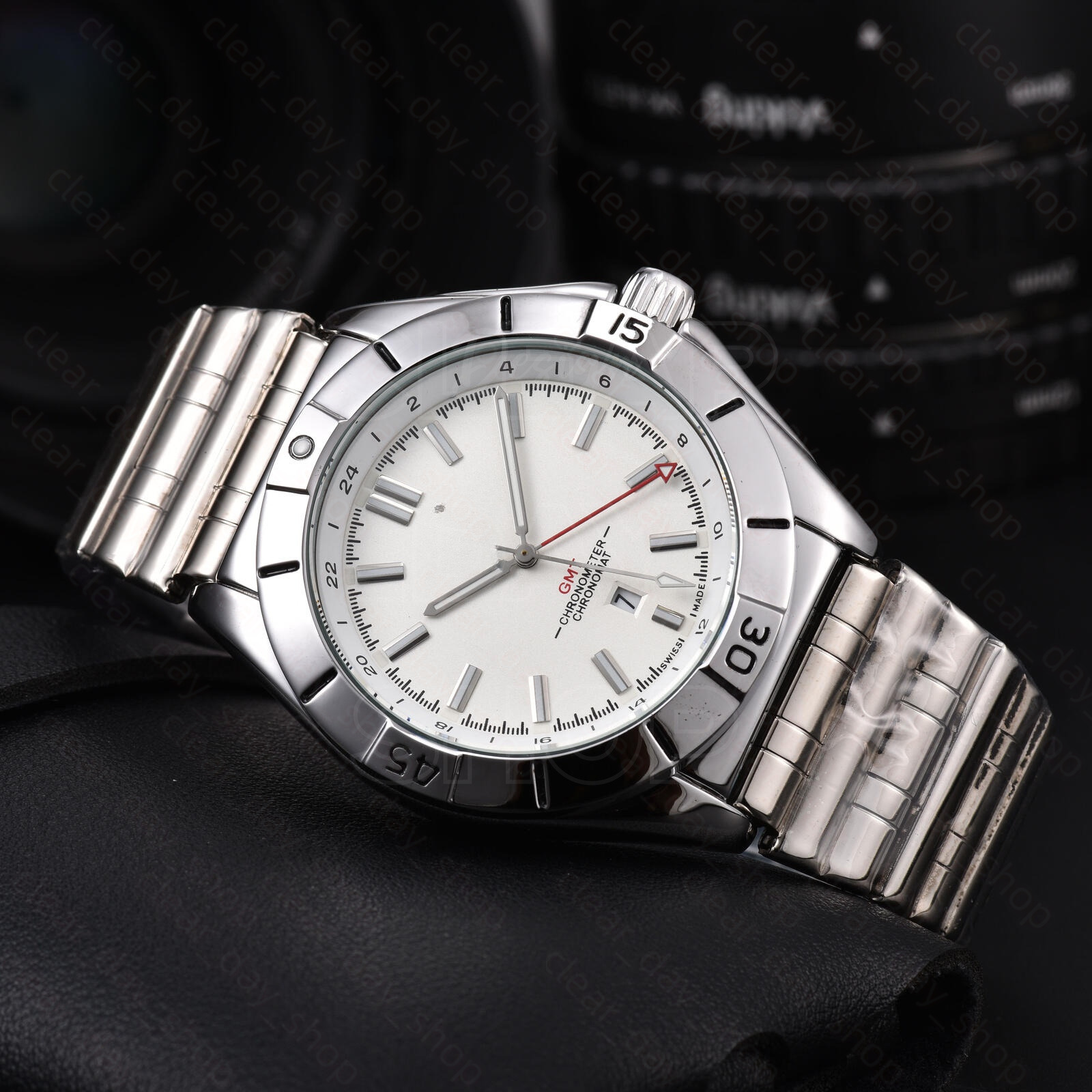 Mens Breilliness Watch Designer Watch Man Daily Business Breitlinlyness Watch Classic High Quality Quartz Watch Multi Functional Calendar Chronograp