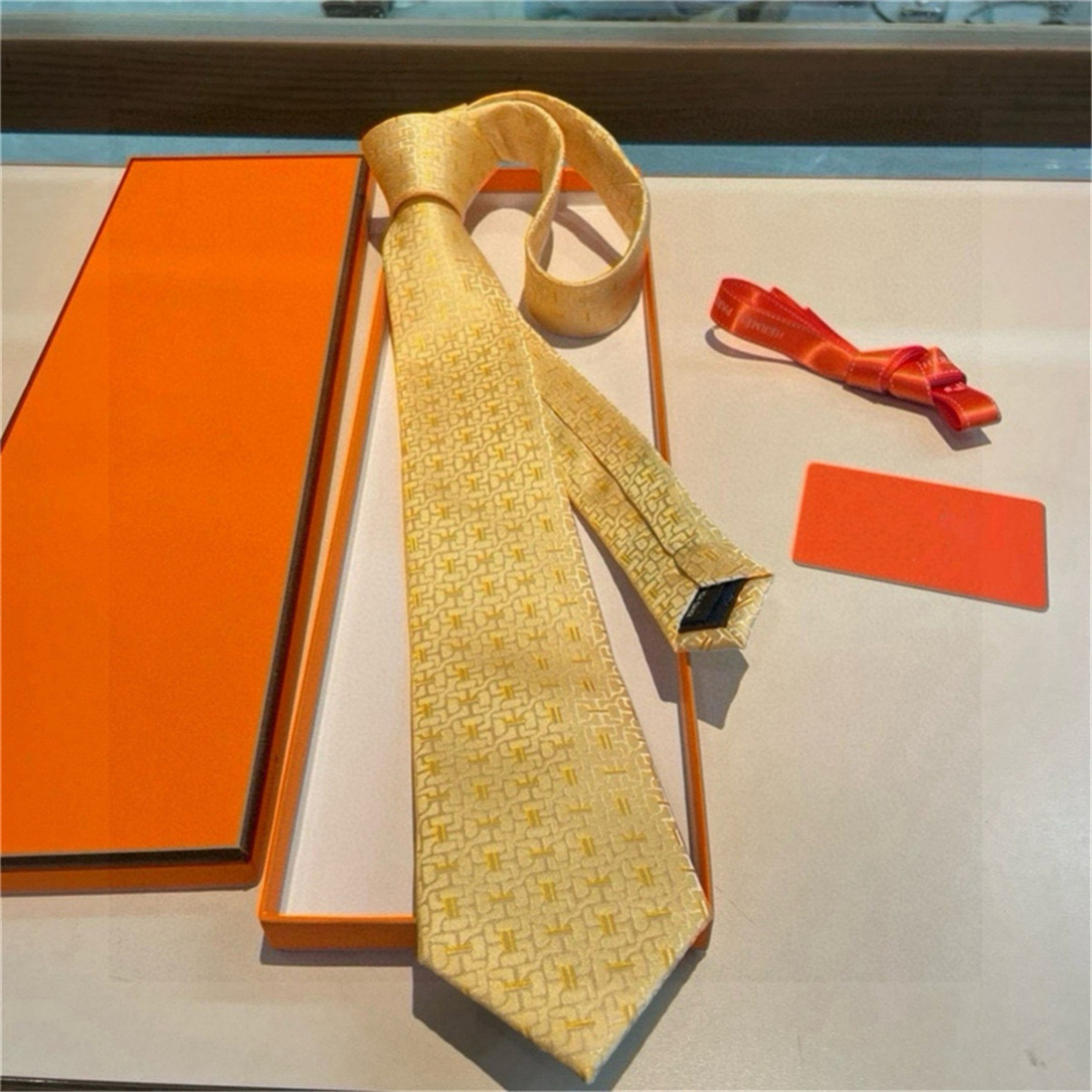 Fashion Aldult Jacquard Party Wedding Business Woven Design Hawaii Neck Ties box New Neck Ties High Quality Letter 100% Tie Silk black blue 9192