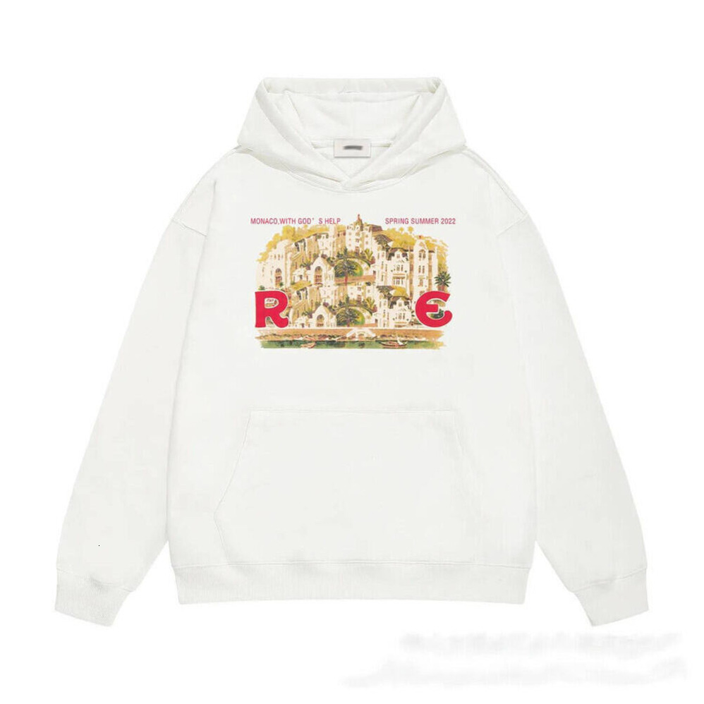 Rhudness Hoodie Designer Men's And Women's Street Hip Hop Style Fashion Couple Hoodies Classic Pattern Letter Print Casual Comfortable Loo