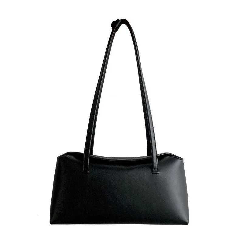 Cross Body Minimalist Shoulder Bag Women Soft Faux Leather Solid Color Casual Handbag Street Fashion 90's Office Commute Female Bags H261016