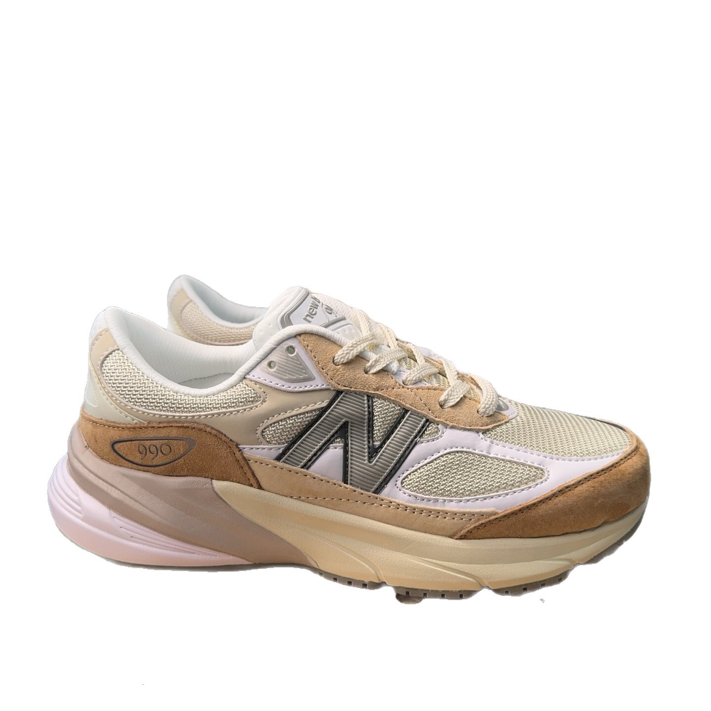 Premium Designer 990v6 height-increasing dad shoes, retro American style, comfortable casual sneakers, mesh upper, lightweight and breathable runnin