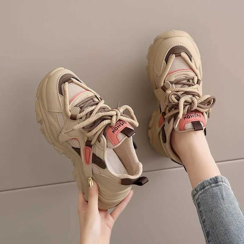 Casual Shoes The New Women Shoes Spring Platform Shoes High Quality Casual Sneakers Fashion Designer Shoes Versatile Women Sneakers H261016