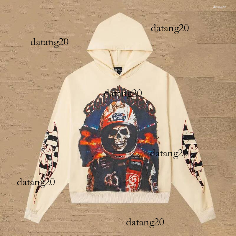 Godspeedy Hoodies Designer Godspeedy Mens Hoodie Graphic Long Sleeves Hipster Fabric Cotton Street Graffiti Letter Print Vintage Washed Colorful Hoo