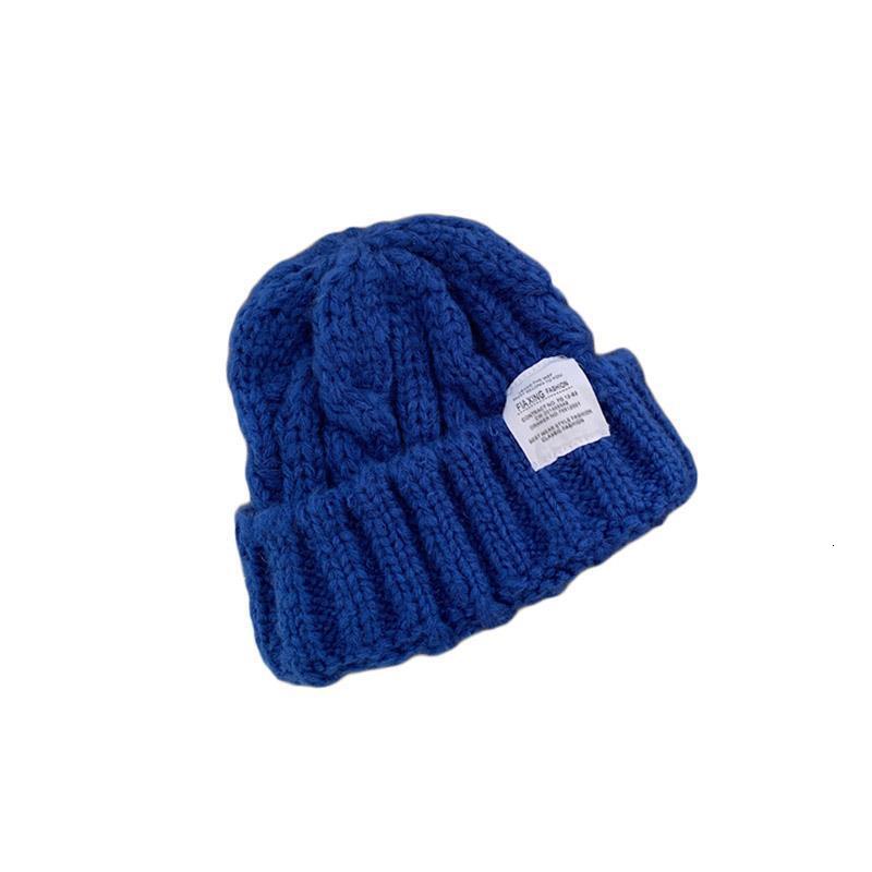 Candy Color Braided Wool Hat for Women, Ins Trend, Autumn and Winter Retro Versatile Warm Ear Protection Knitted Beanie