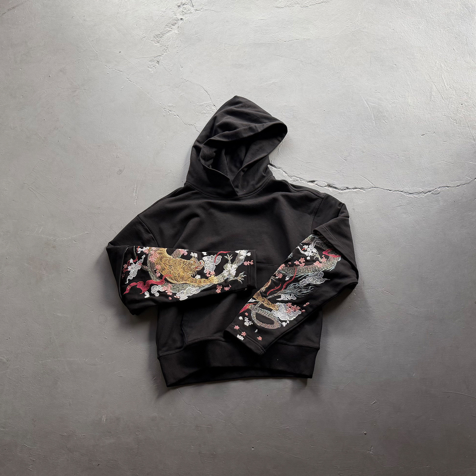 derschutze Hoodies Men s Designer hoodie Plum Blossom Embroidery Jacket for Women Autumn and Winter Street High Quality Retro Zipper Hooded Jackes