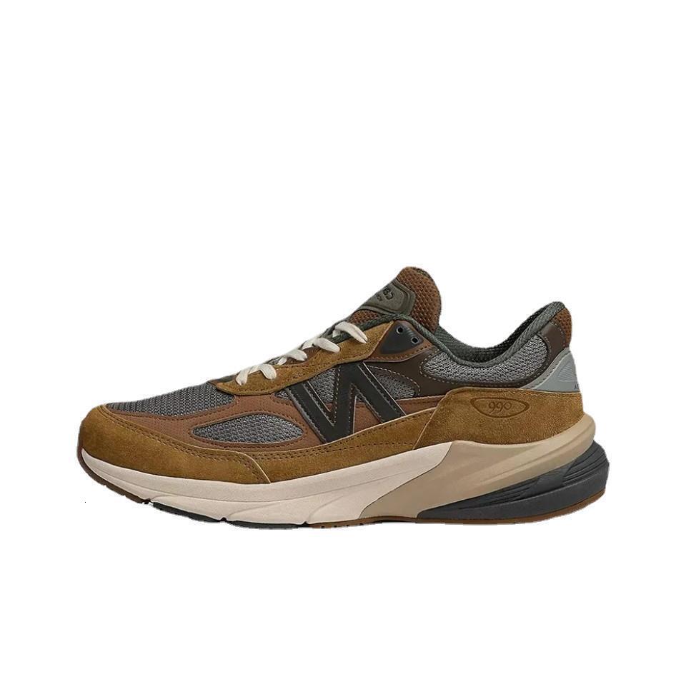 Premium Designer M990 series running made in the USA, 990 V6 co-branded men's and women's retro casual sports shoes