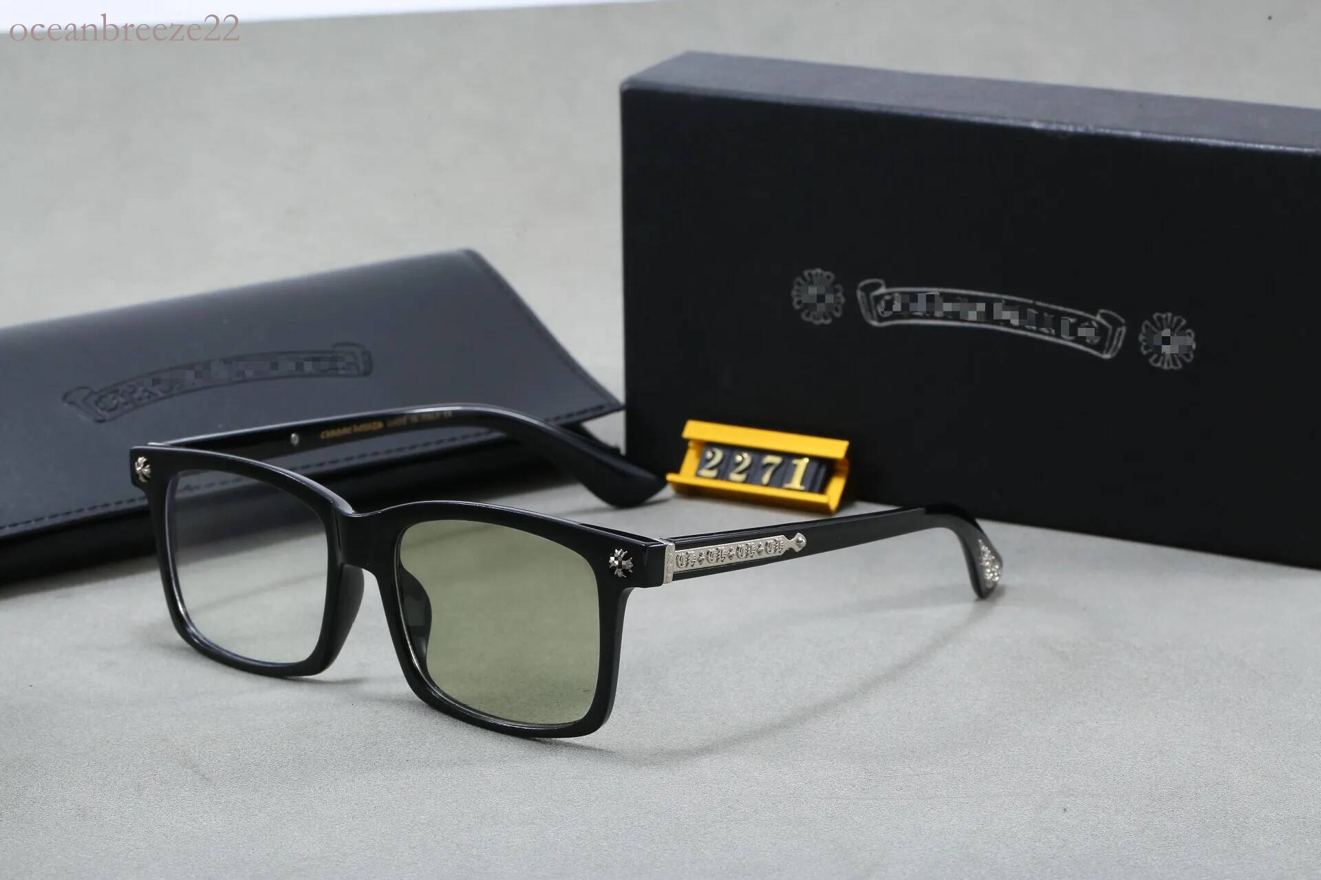 luxury cross glasses for women designer sun glasses men eye frames woman new square frame Chrome Sunglasses photochromic unisex that make your chrom