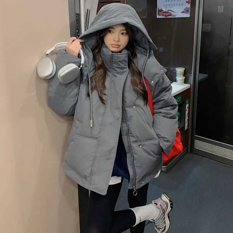 Women's Down Parkas Women's Winter Parkas 2024 Design Sense Comfortable Loose Ladies Coat Temperament Fashion Warm Female Cotton-Padded Ja