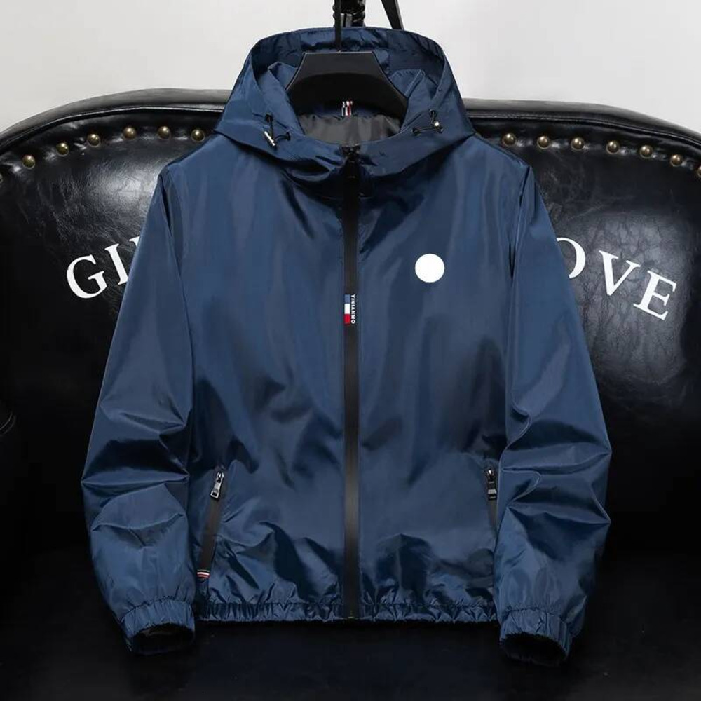 Maya Hoodie Mens Windbreaker Wind Breaker Jacket Man Men Designer Clothes Outerwear Male Coats Veste Homme Windproof Overcoat Outdoor Casual Hooded