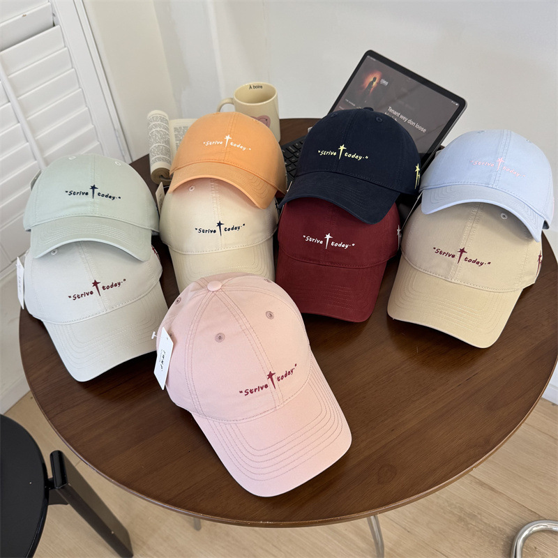 Koreanstyle trendy for men women Paris casual versatile letter cap fashionable sunshading and sunprotective baseball cap
