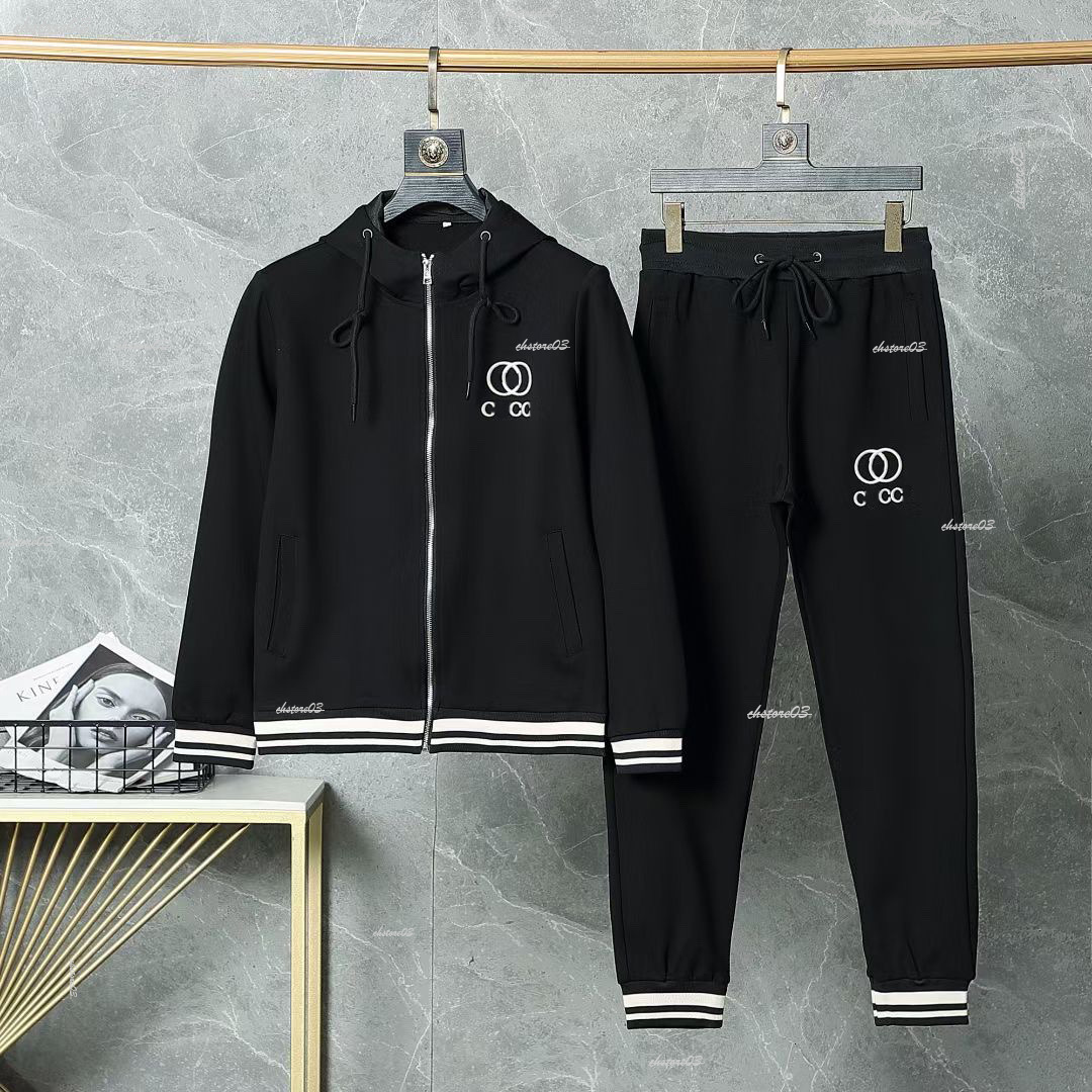 Men's Louseviton Tracksuits Designer Sweatshirts Suits Sports Men's Louise Jackets Coat Womans Tracksuit Plush Sports Training Suit Thick