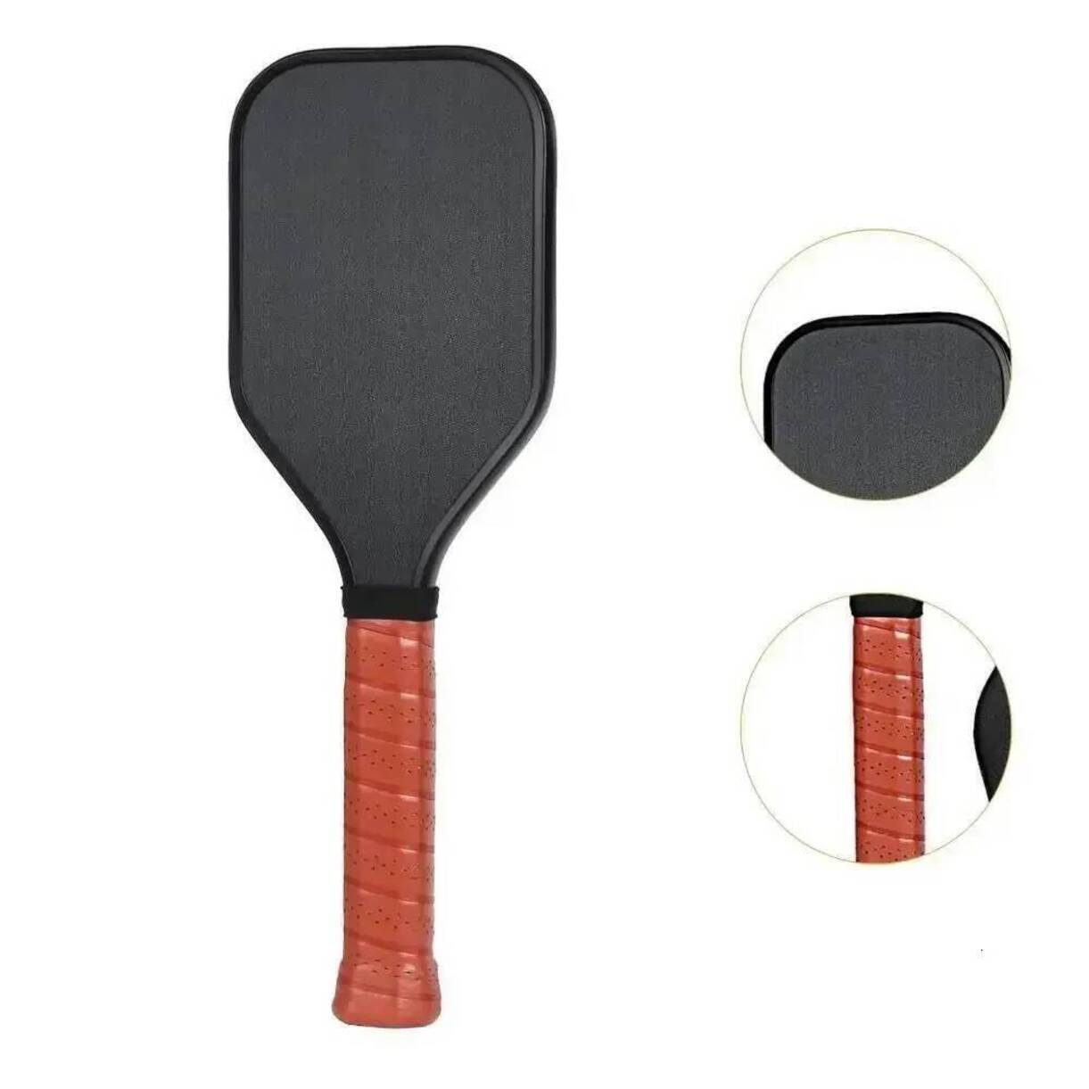 full graphite professional tournament racquets Multi-Piece Tennis Racket Matching Kits Carbon Fiber Frosted Surface Paddle Lightweight Long * Handle