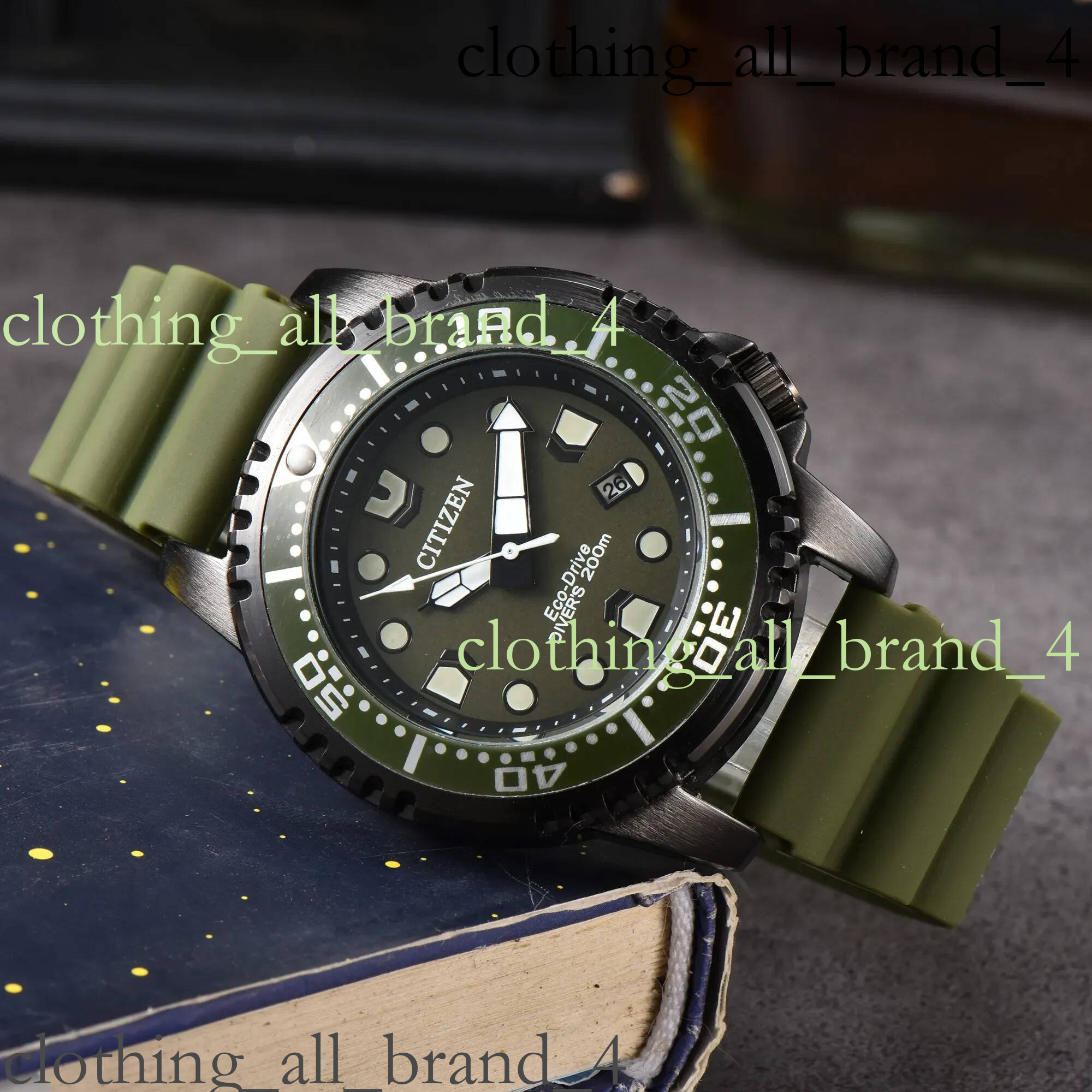 Citize Watch Men Luxury Trend Citi Quartz Calendar Waterproof Multi Function Fancy Round Stainless Automatic Date Designer High Quality Mens Citizen
