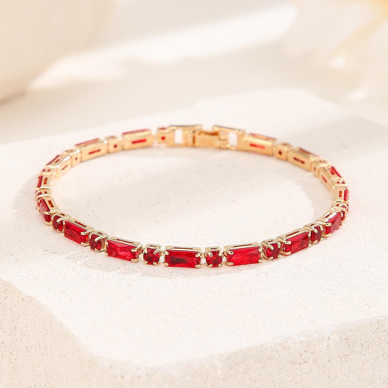 Designer Zircon Jewelry, Versatile Chain Wholesale, Fashionable Women's Bracelet, Niche Claw Chain, Cross-Border Micro-Paved, Colorful
