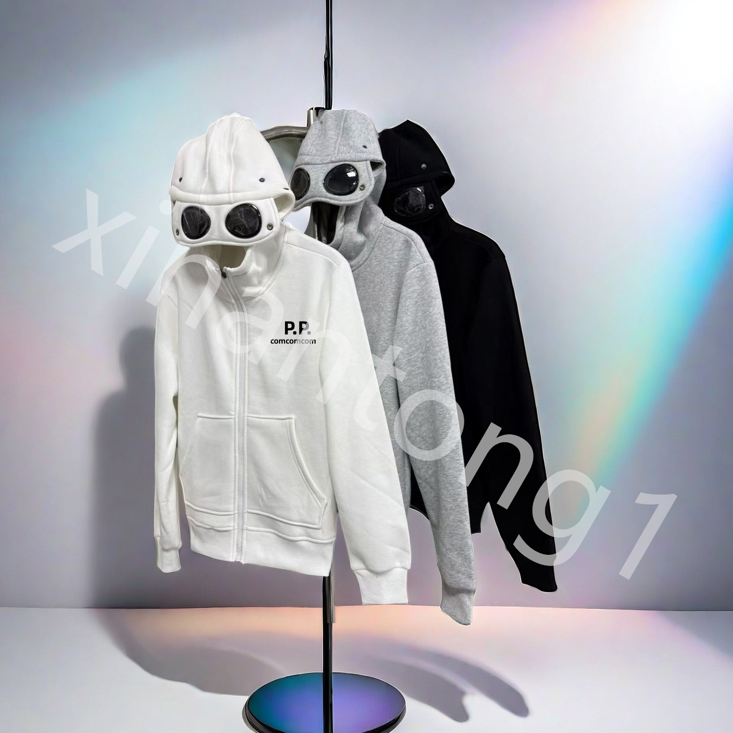 AAA katoen xatcp designer jas hoed met ritssluiting heren voor grafische jassen damesveste jas xatkleding