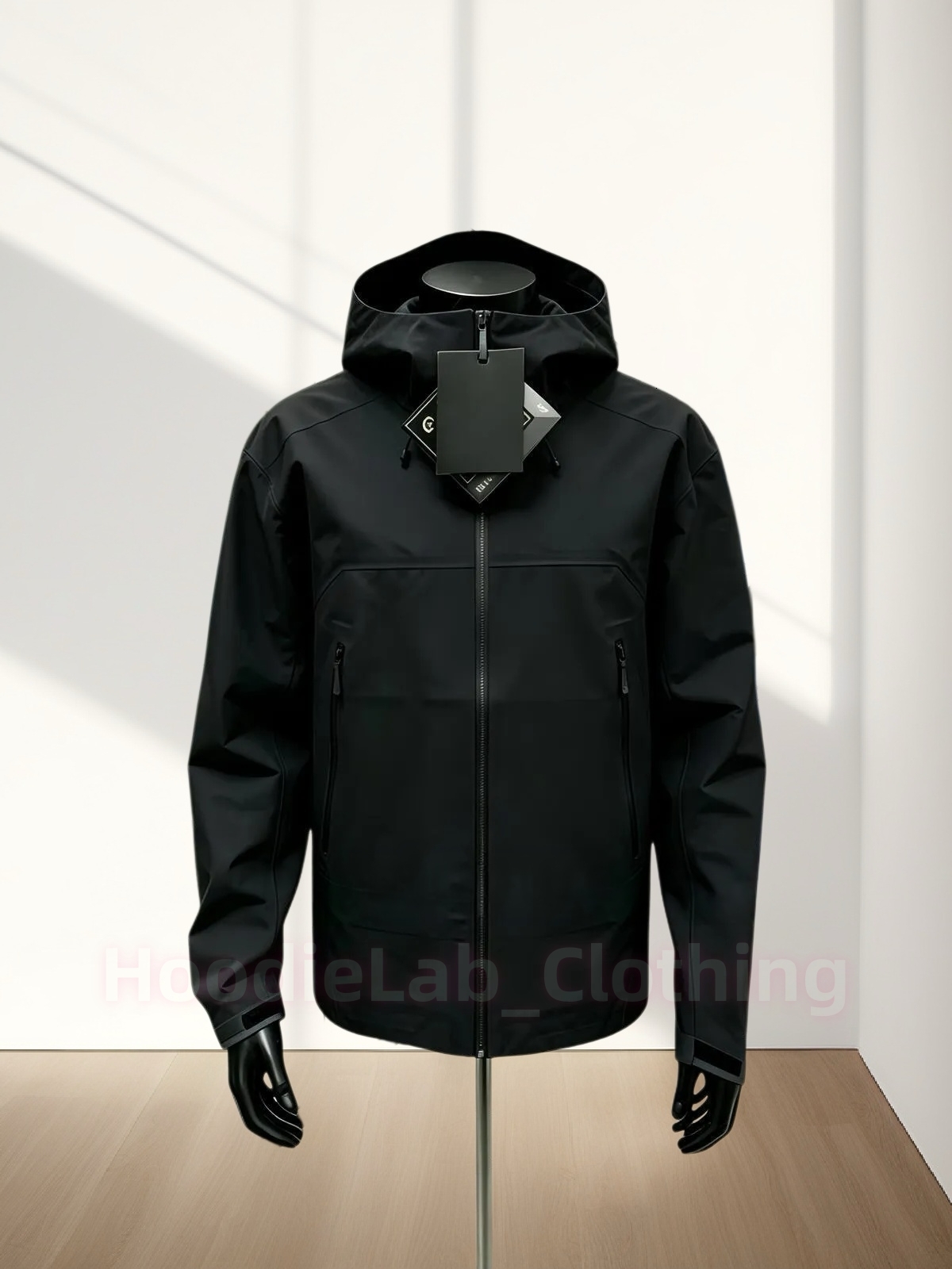 Arc Jacket Men Women Designer Brand Embroidered Logo Top Waterproof Goretex BETA ALPHA Hard Shell Zip Up Hood High Quality Windbreaker Ski Jacket Co
