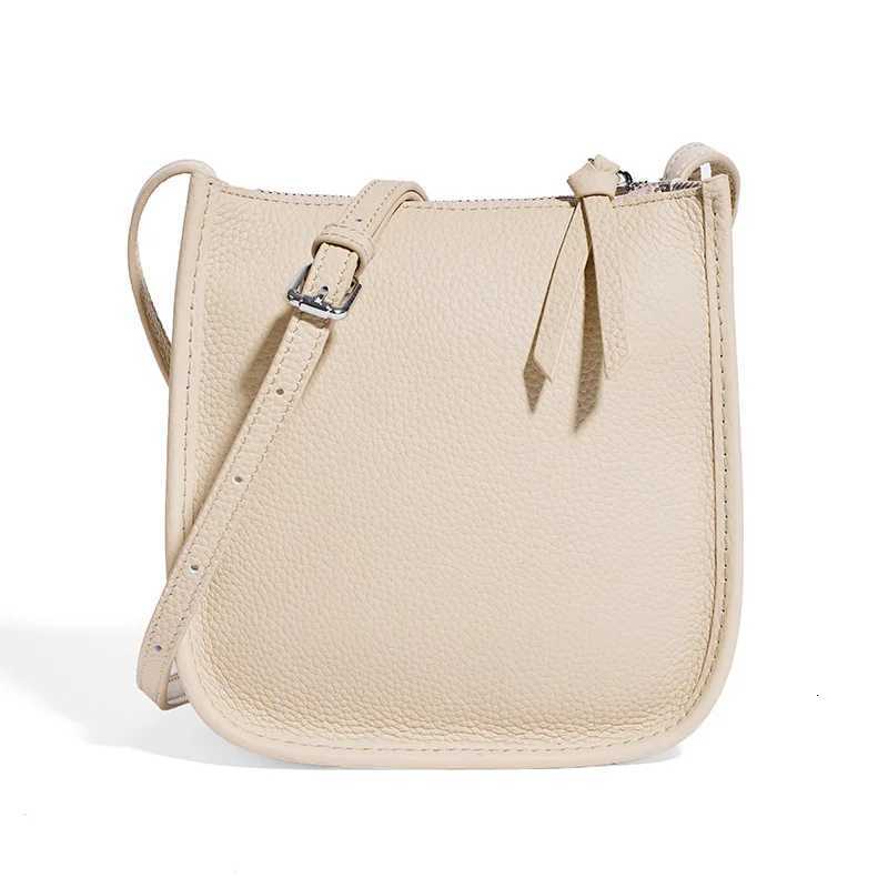 Evening Bags Women's Bag Designer Handbag Leather Shoulder Bag Fashion 2022 Small Square Bag First Layer Cowhide Messenger Bag Small H261016