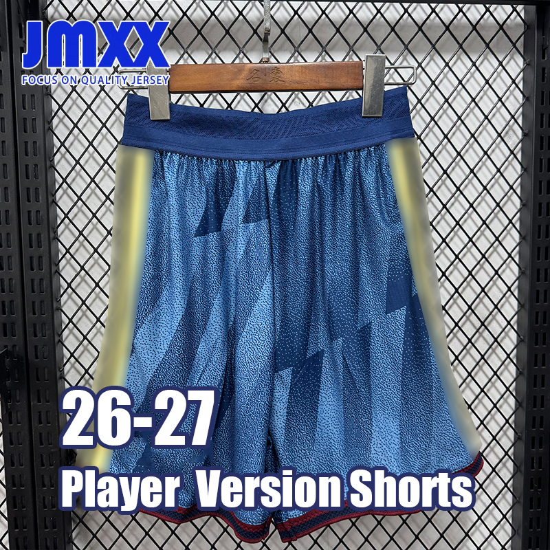3XL XXXL JMXX 26 27 Arsenaooles ARS Player Version Shorts Home Away Third Pre Match Traning Man Breathable Soccer Short Blue Mens Sport Pants 2026 2