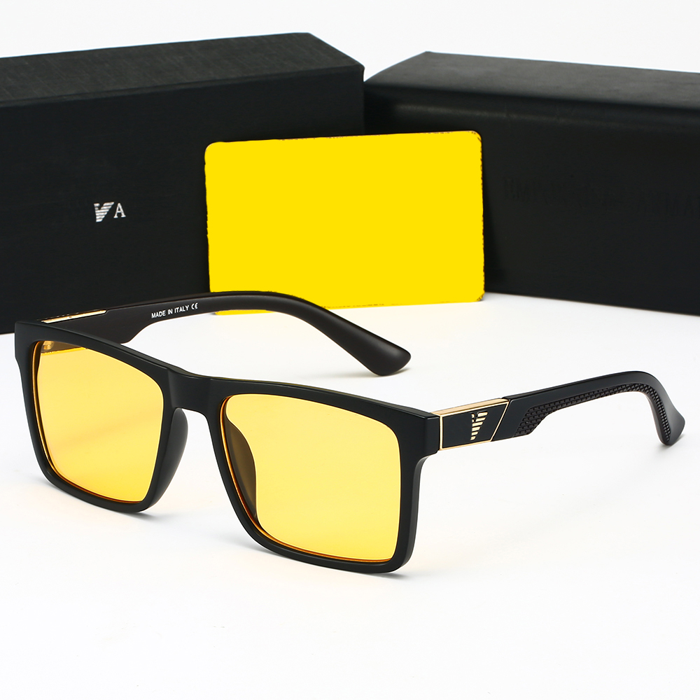 High Quality Thick Acetate Vintage Sunglasses Men Women Designer Classic Square Trendy Handmade Luxury Sun Glasses Radiation Protection