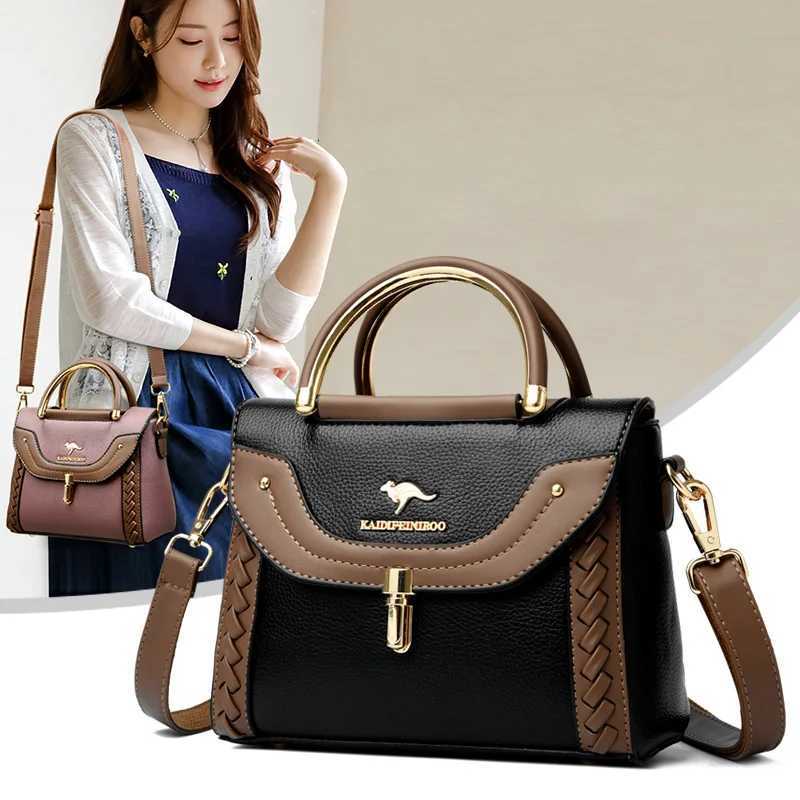 Cross Body New Fashion Handbag Crossbody Bags for Women Faux Leather Bag Adjustable Strap Top Handle Bag Large Capacity Shoulder Bags Totes H261016