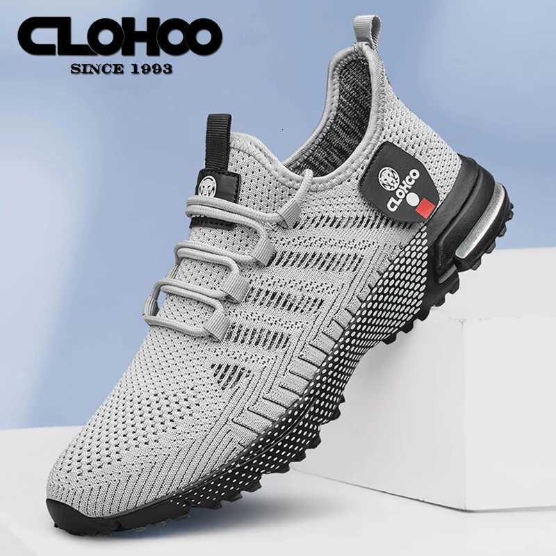 Casual Shoes CLOHOO-en's Lightweight Knit Joggers - Breathable Road Running Shoes Comfortable Daily Walking Sneakers. H261016