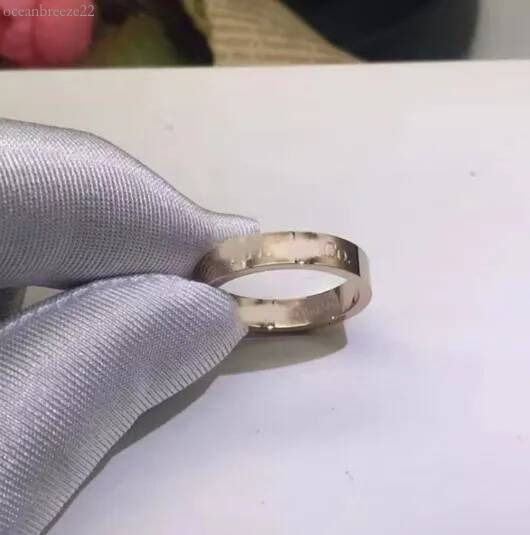 gg ring Silver Designer Love Ring High Quality Titanium Steel Heart Couples Wedding Rings For Men And Women Wdding Jwlry Lady Party Gift Size 6 7 8