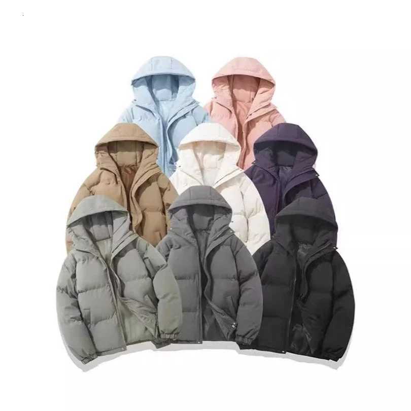 Women's Down Parkas Woman Clothes Hooded Cotton Padded Puffer Jackets Bread Outerwear Brand Luxury Women's Winter Down Jacket Coats Parkas