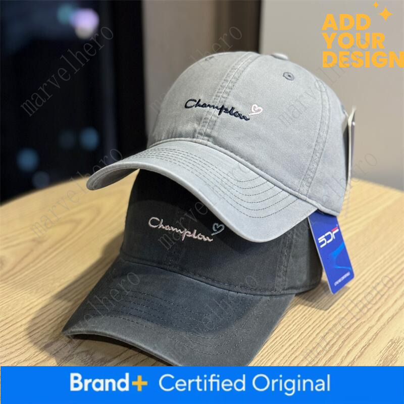 Korean Style Embroidered Letter Soft Top Baseball Cap Fashionable Trendy Sun Protective Versatile Makes The Face Look Smaller Suitable Both Large Sm