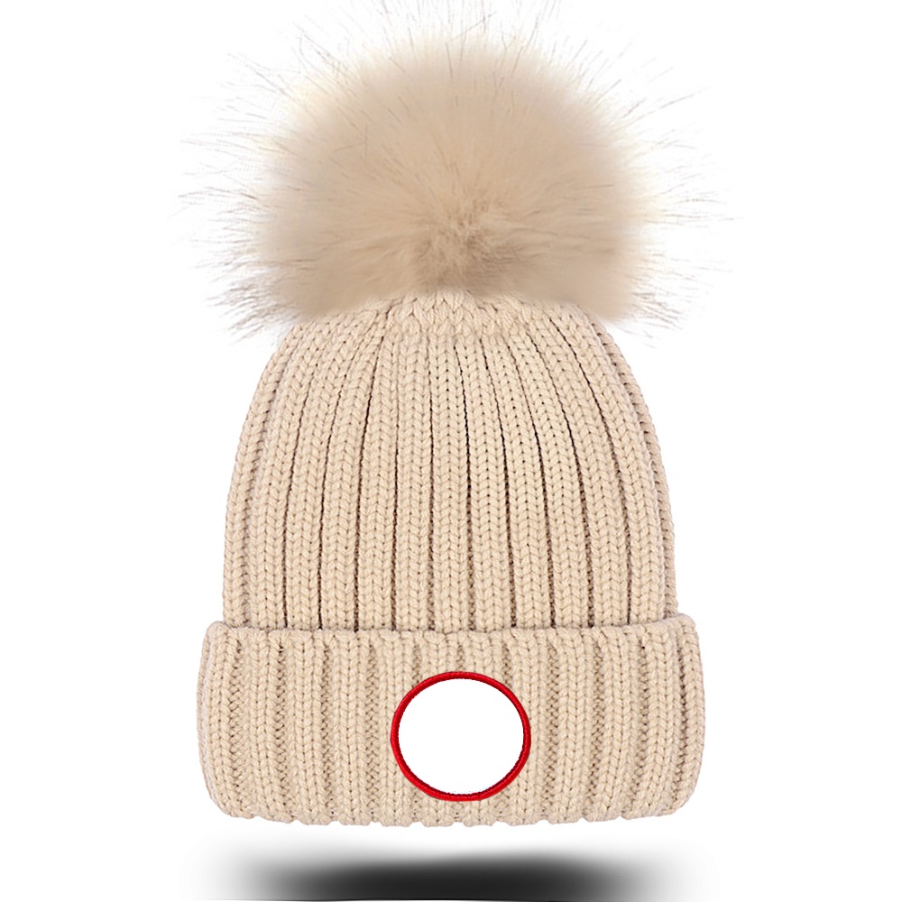 Fashion Autumn Winter Caps Beanie Designer Hat Winter Beanies Men Women Warm hats Pom Poms Bobble Hat Outdoor Ball Cap High Quality B-3