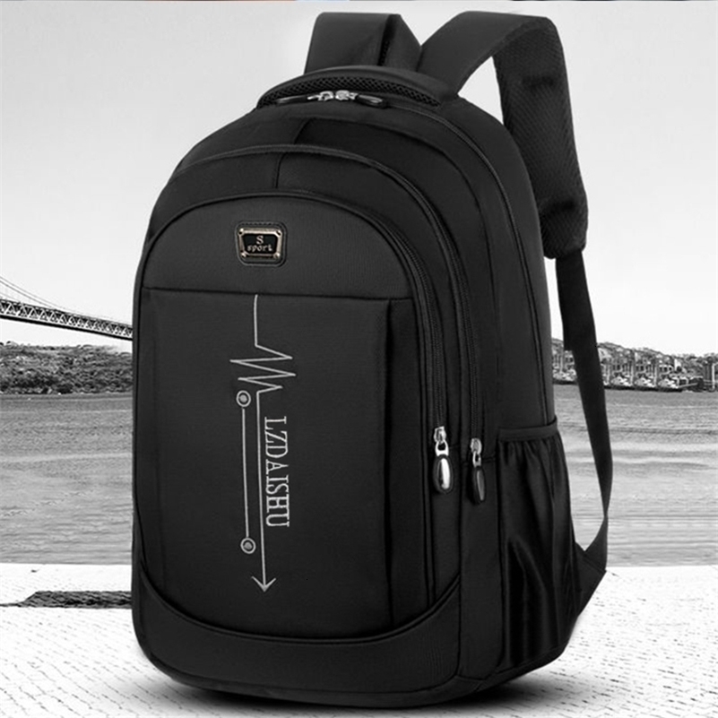 Business Casual Backpack for Men Laptop Bag Large Capacity Travel Bag Student Schoolbag Korean Version Student Backpack Zip260929wwww