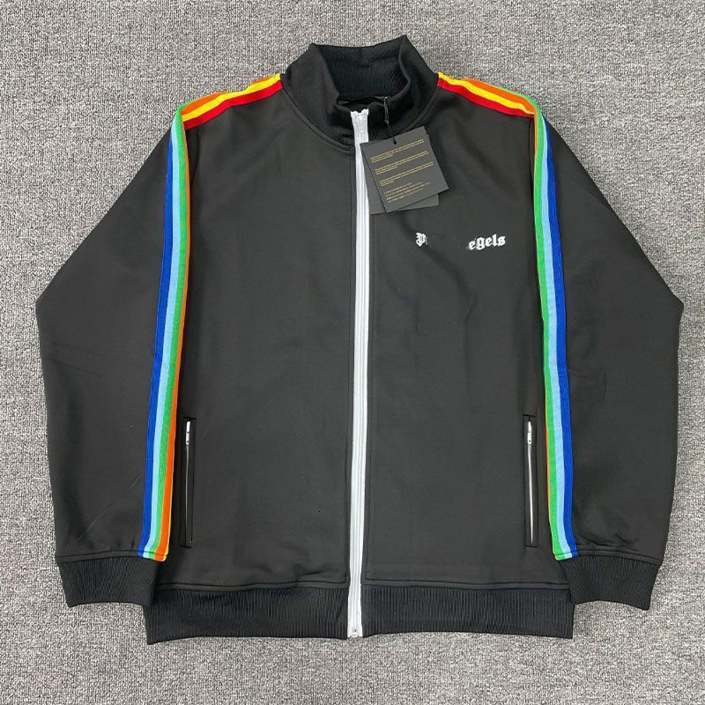 Palmlyness Angels Tracksuit Designer Classic Letter Print Palmangelhoodies Hoodie Autumn Solid Color Stand Up Collar Stripe Hoody Palmlids Angel Hoo
