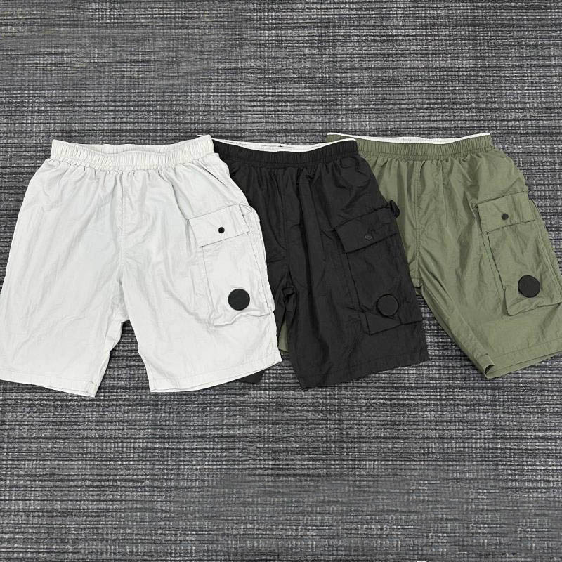 2026 New Designer Shorts Mens Casual Short Nylon round lens badge with inner mesh Sports Running Beach Shorts Summer Short Pants size S-XL
