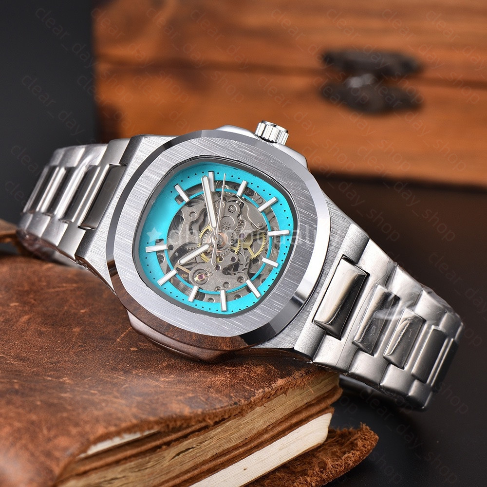 AAA Patekeities Philipeities Watch Luxury Designer Watch Mens Nautilius Watch Pataked Philipeitly Watch Chronograph Watch Quartz/Automatic Watch Wit