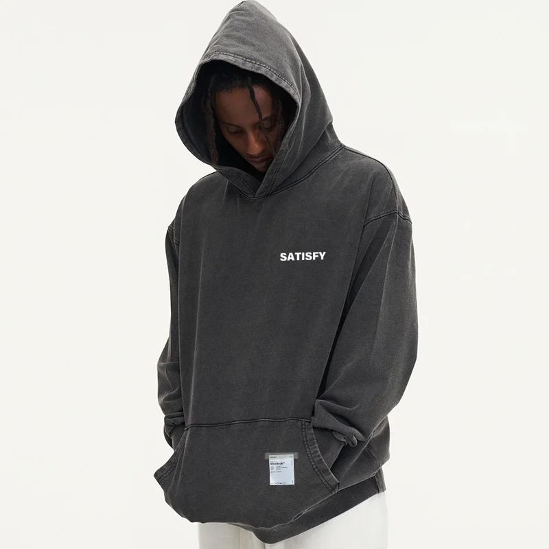 3 Satisfy SoftCell Mens Hoodie Running Cult Member Print Vintage Style Long Sleeve Cotton Sweatshirt with Pocket for 261016