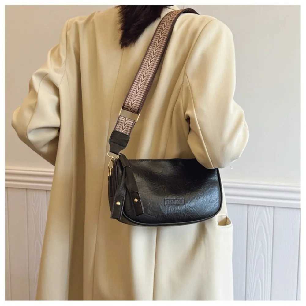 Shoulder Bags Durable Crossbody Bag PU Leather Casual Handbag Versatile Large Capacity Messenger Bags Women H261016
