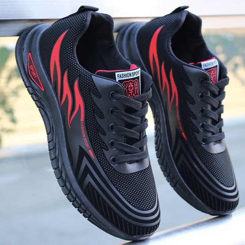 Casual Shoes New Breathable Sports Shoes Men's Casual Sneakers Male Antislip Wear-resisting Running Trainers Outdoor Men Shoes H261016