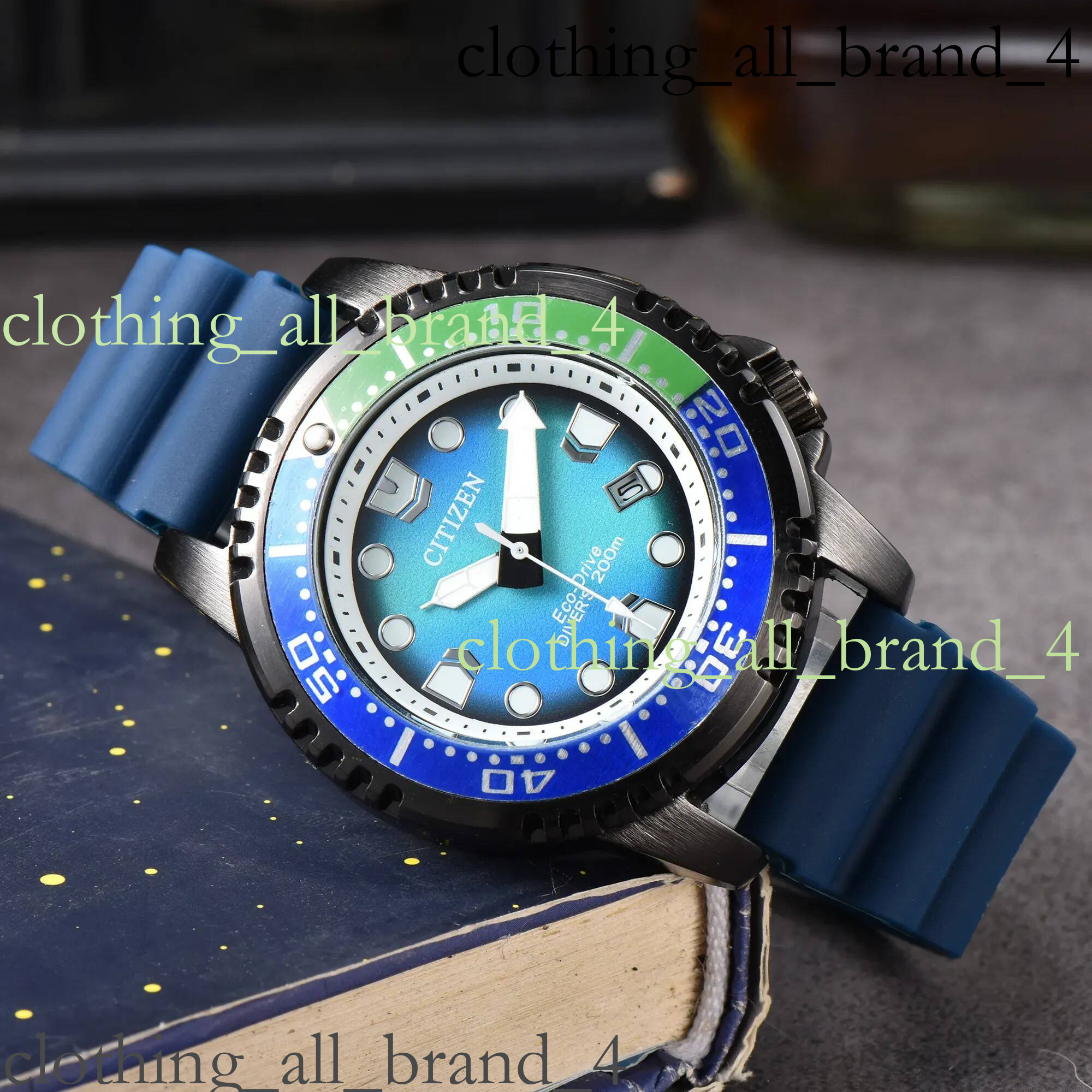 Citize Watch Men Luxury Trend Citi Quartz Calendar Waterproof Multi Function Fancy Round Stainless Automatic Date Designer High Quality Mens Citizen