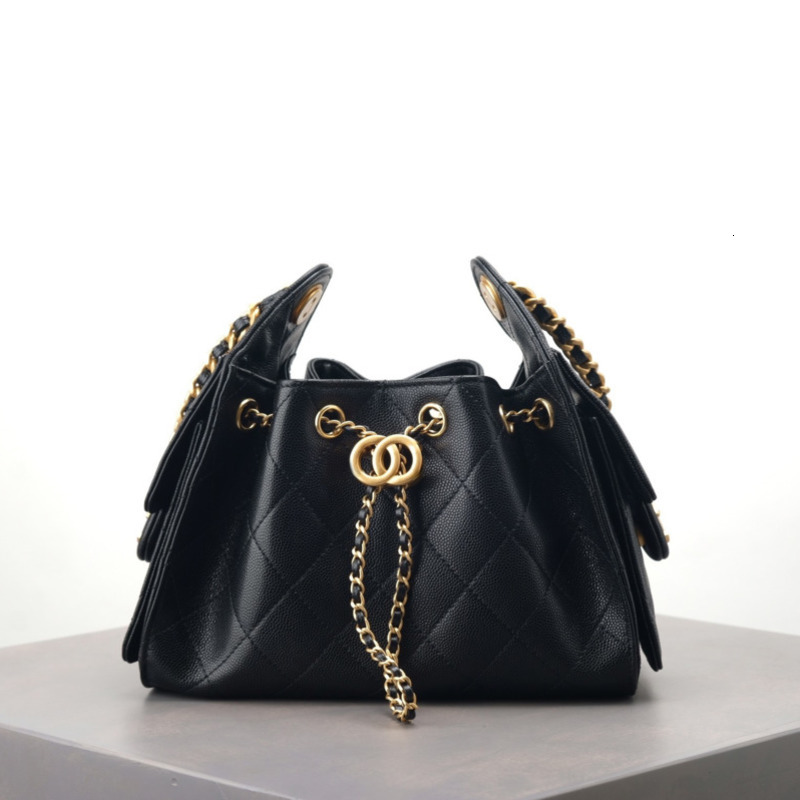 New Designer 25 Bag Tote bag Shoulder bag Hobo chain quilted Drawstring Bucket bag crossbody bag high quality women vintage evening handbag grain le