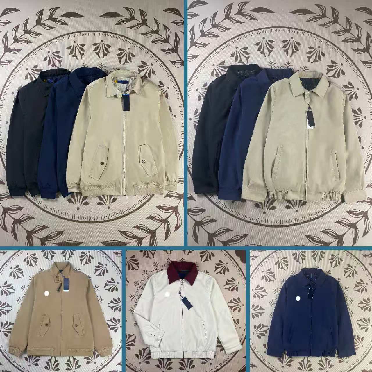 Men Short Jacket Men Short Jacket Mens Outdoor Casual Harrington New Autumn Collection Designer For outerwear Small Horse Embroidery Outerwear Coat
