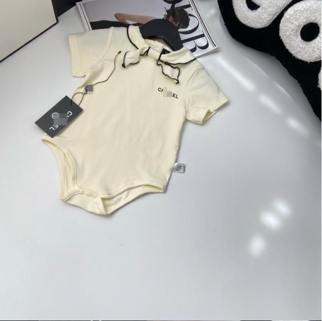 Brand Designer Baby jumpsuit pure cotton summer thin clothing solid color baby girl designer clothes casual toddler sleeveless romper boys kids body