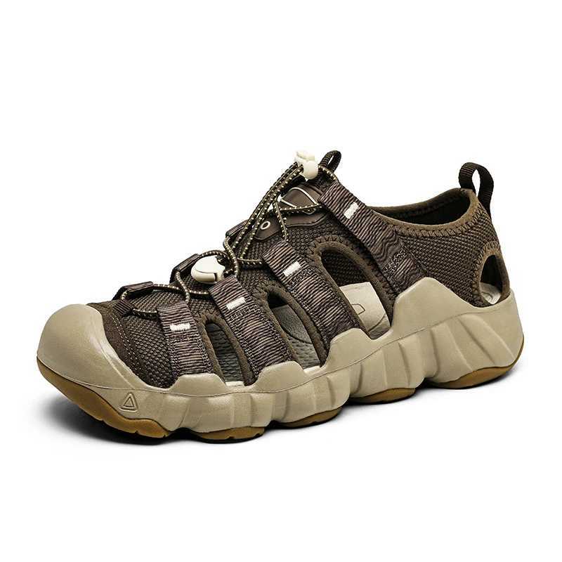 Brand Summer Couple Beach Sandals Outdoor Wading Men's Sandals Breathable Men Hiking Shoes Camping Climbing Aqua Sneakers Q261015