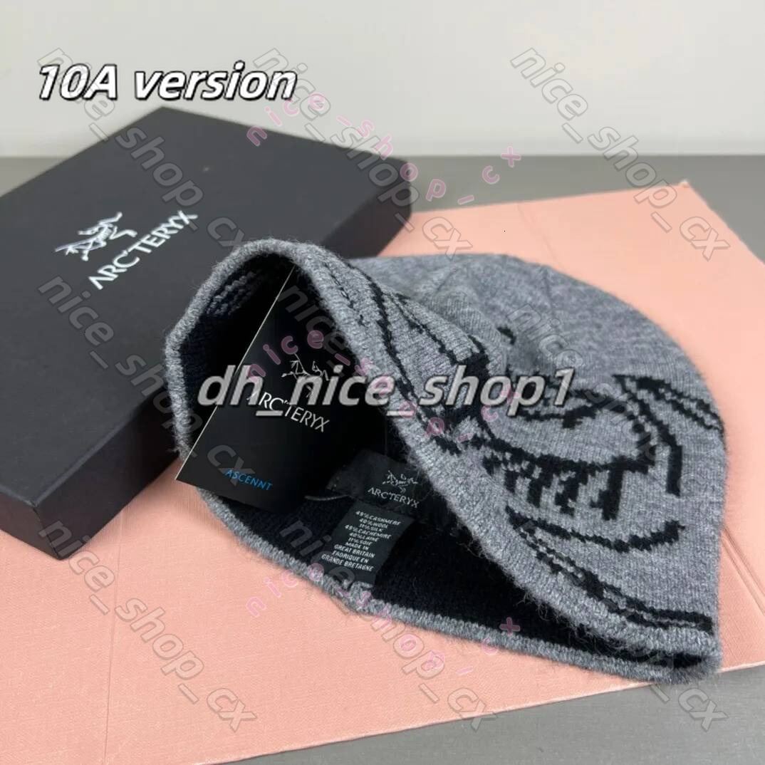 Classic arc beanie designer wool hat luxury cashmere hat embroidered ancient bird pattern street fashion brand Artery beanie GROTO TOQUE warm ski ha