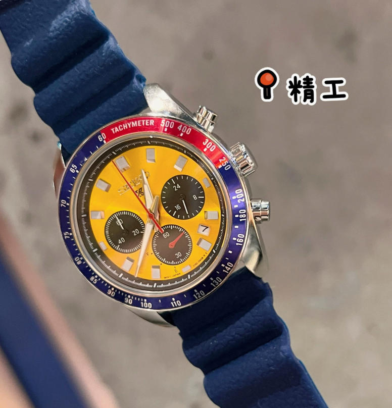 AAASEKO X Series Prospex SPEEDTIMER SSC947 Chronograph Watches Men Multi-Function Quartz Movement Sapphire Mirror Luxury Hot Selling Mens Wristwatch