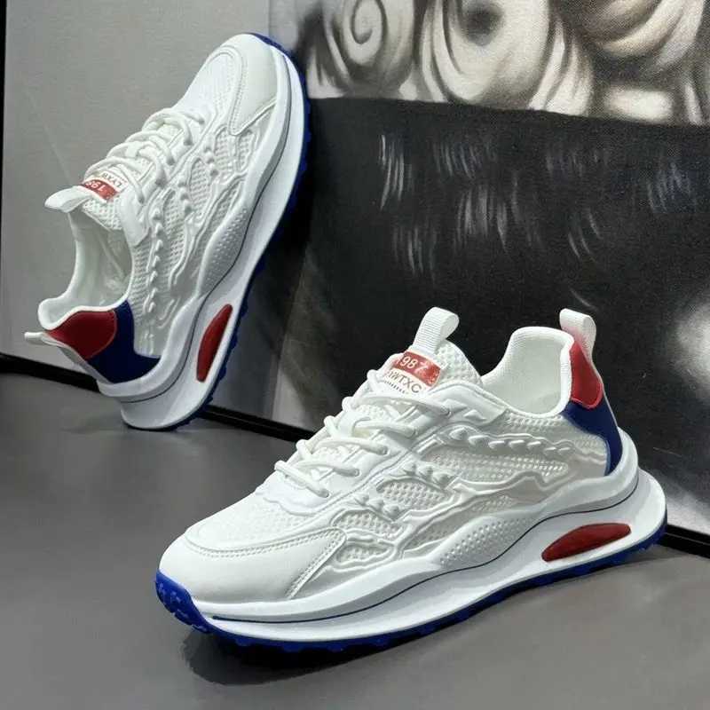 Casual Shoes Men Shoes Platform Sneakers Vulcanized Casual Running Large Free Shipping Sports Height Increase Hot Sale Man Shoes Men Sneakers H26101