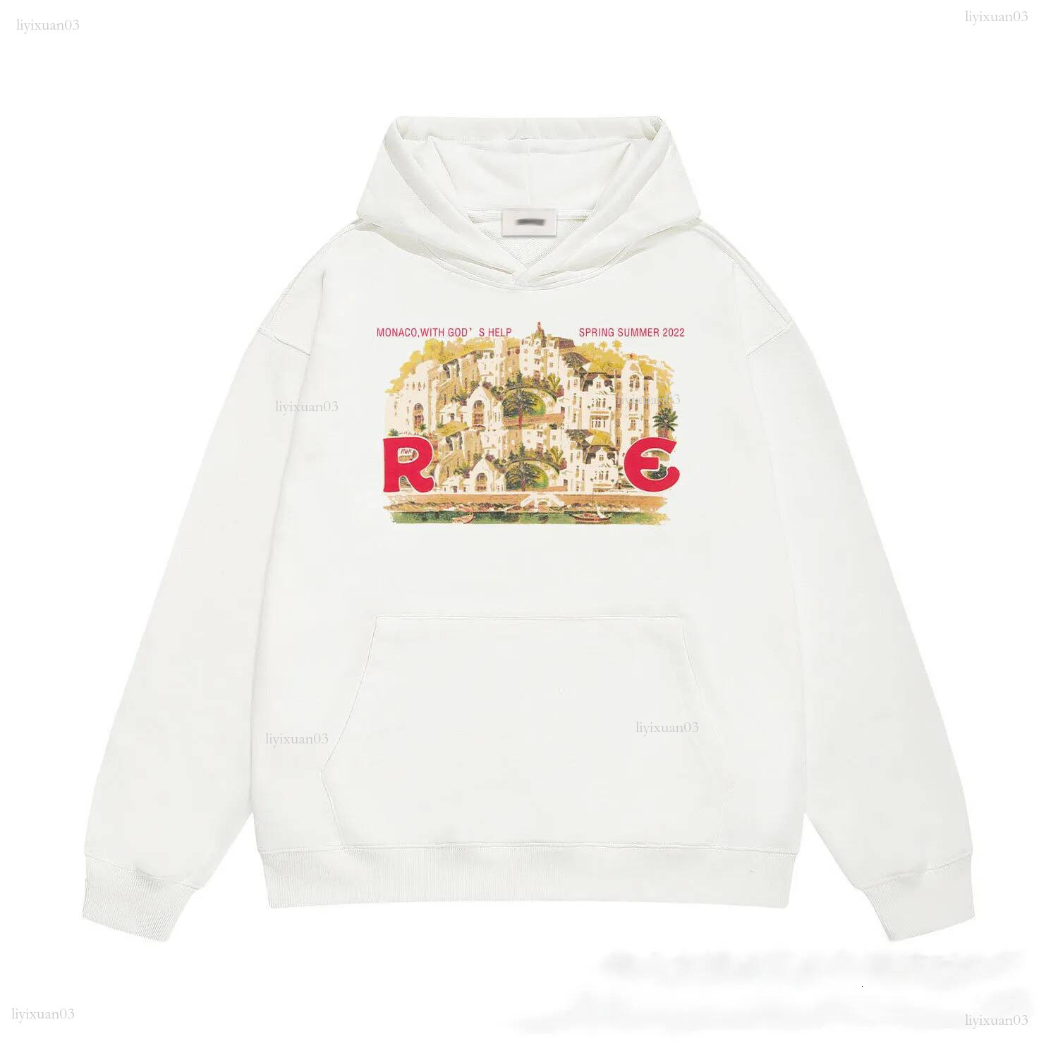 Rhudness hoodie Designer Men's And Women's Street Hip Hop Style Fashion Couple Hoodies Classic Pattern Letter Print Casual Comfortable Loo