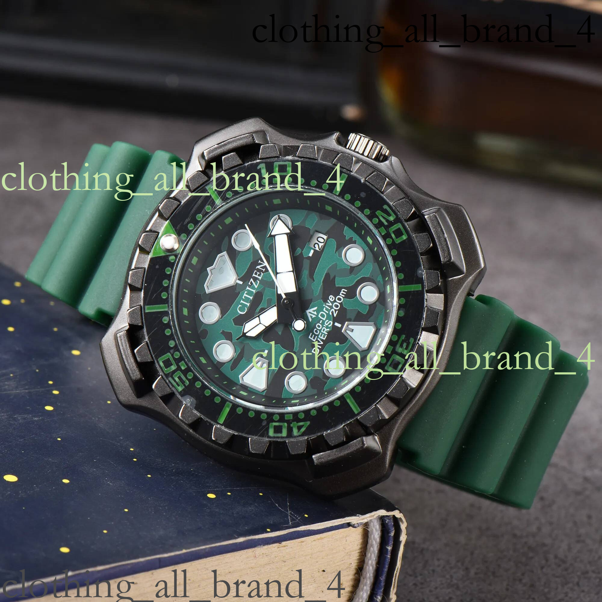 Citize Watch Men Luxury Trend Citi Quartz Calendar Waterproof Multi Function Fancy Round Stainless Automatic Date Designer High Quality Mens Citizen